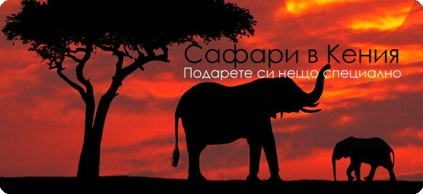 Сафари в Кения - подарете си нещо специално